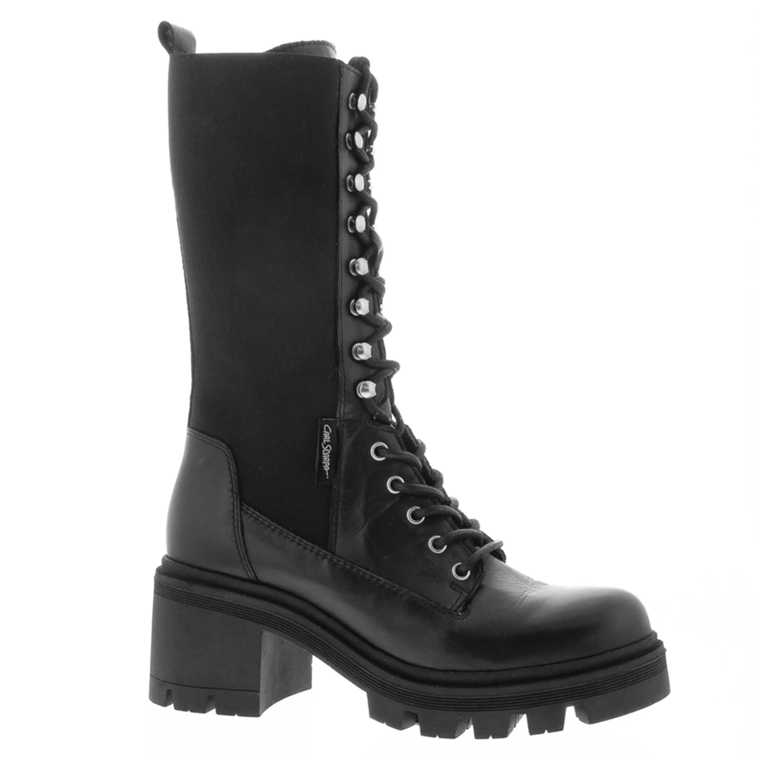 Orson Black Leather Ankle Boots>Carl Scarpa Shop