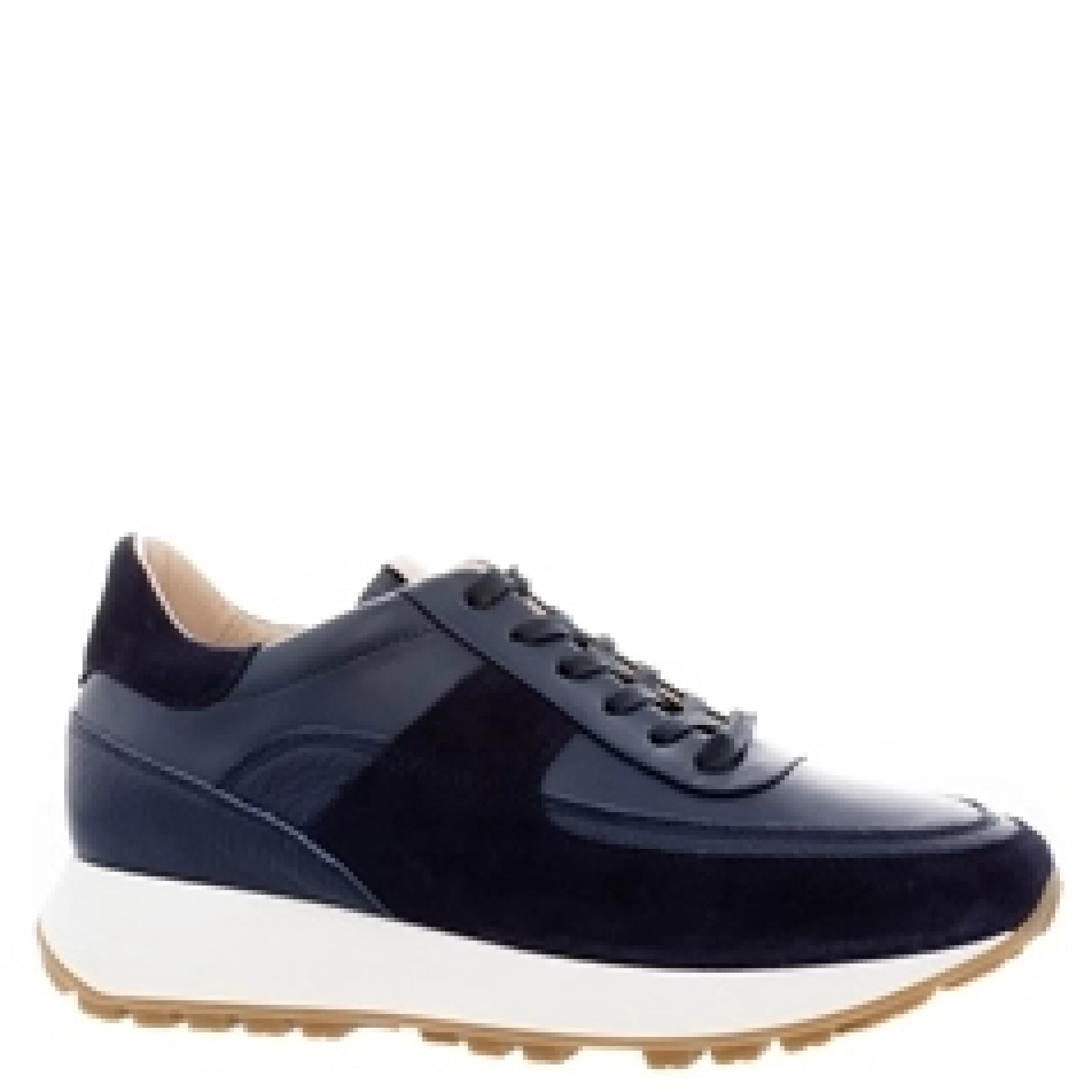 Polo Navy Leather Trainers>Carl Scarpa Cheap