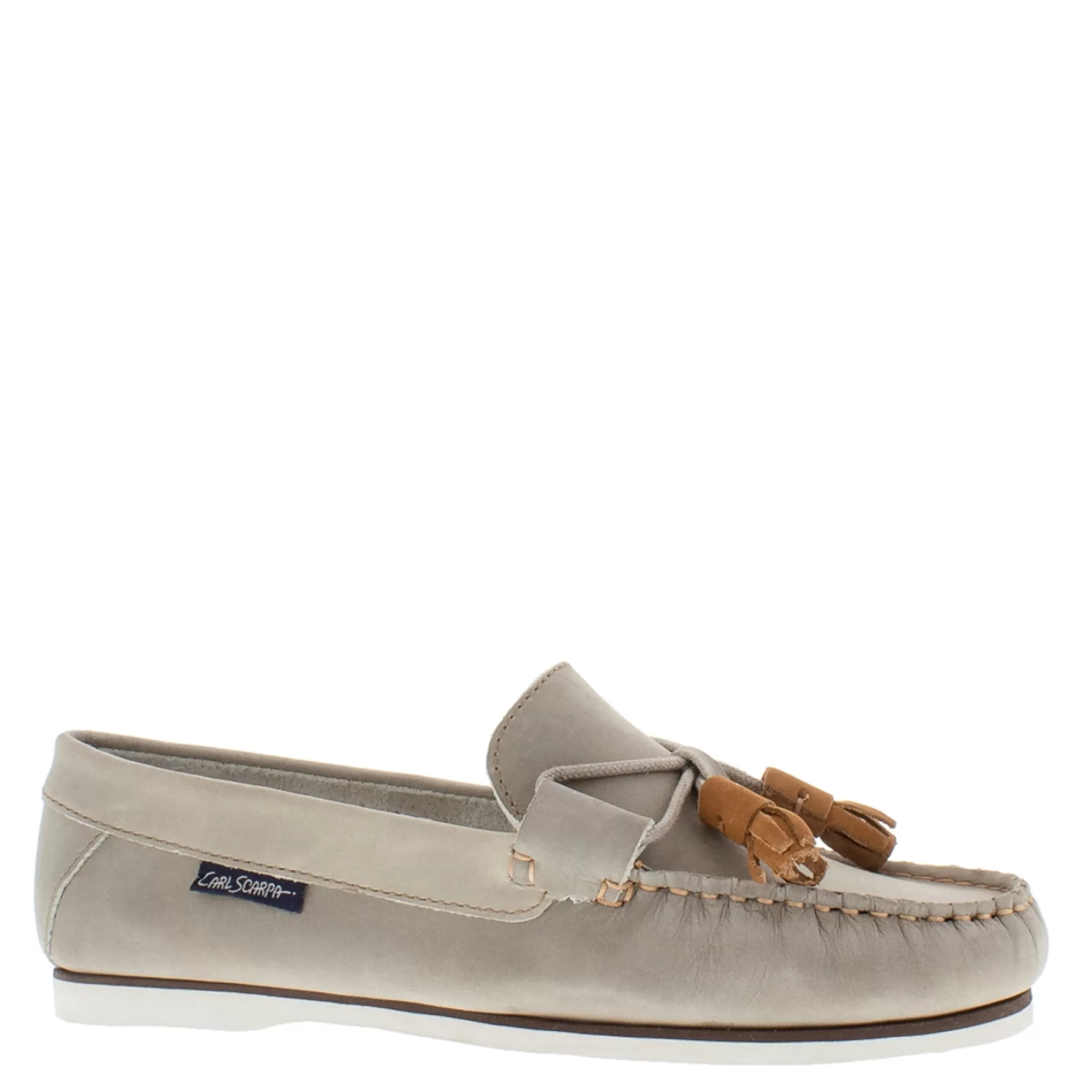 Rebecca Taupe Boat Shoes>Carl Scarpa Shop