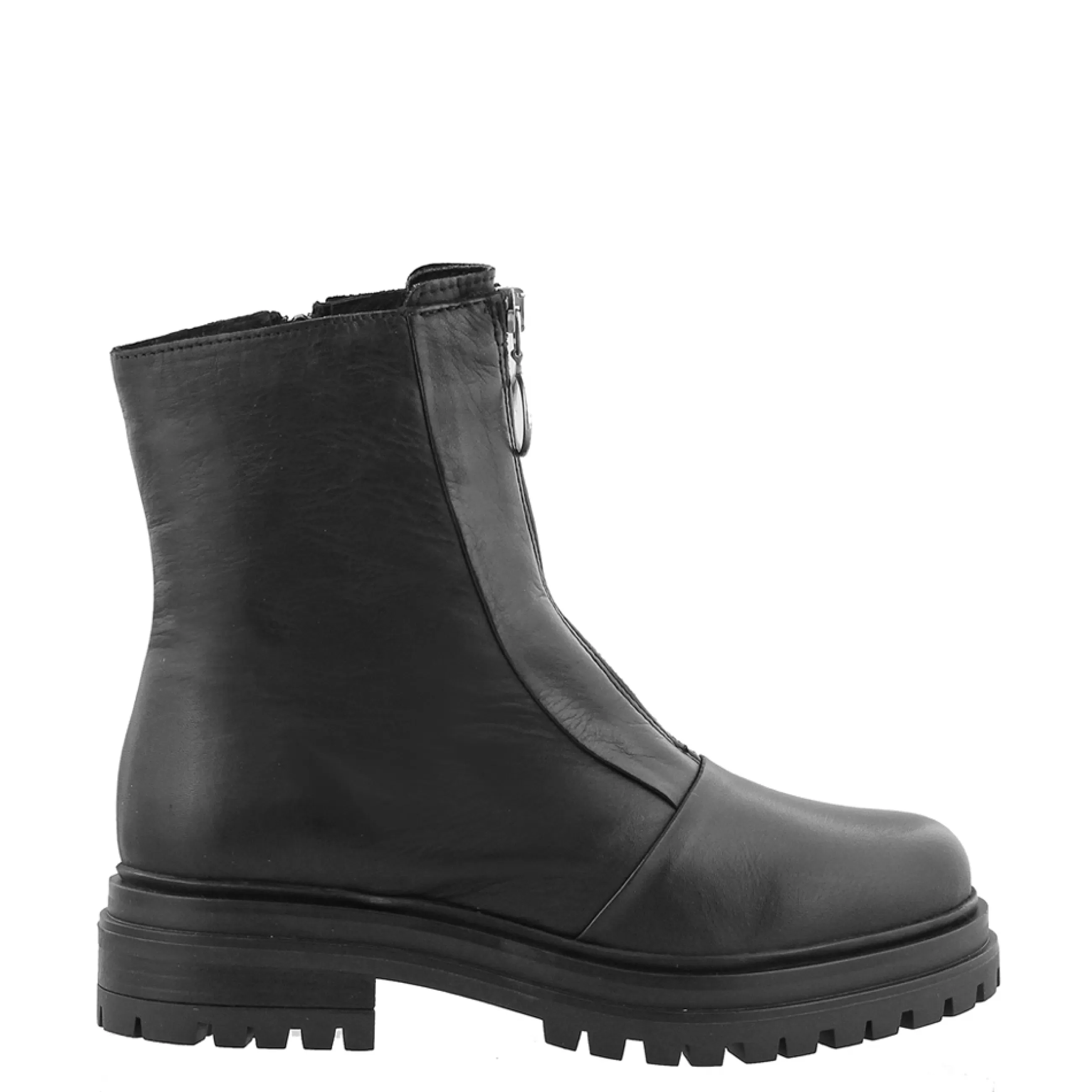 Savita Black Leather Zip-Up Ankle Boots>Carl Scarpa Flash Sale