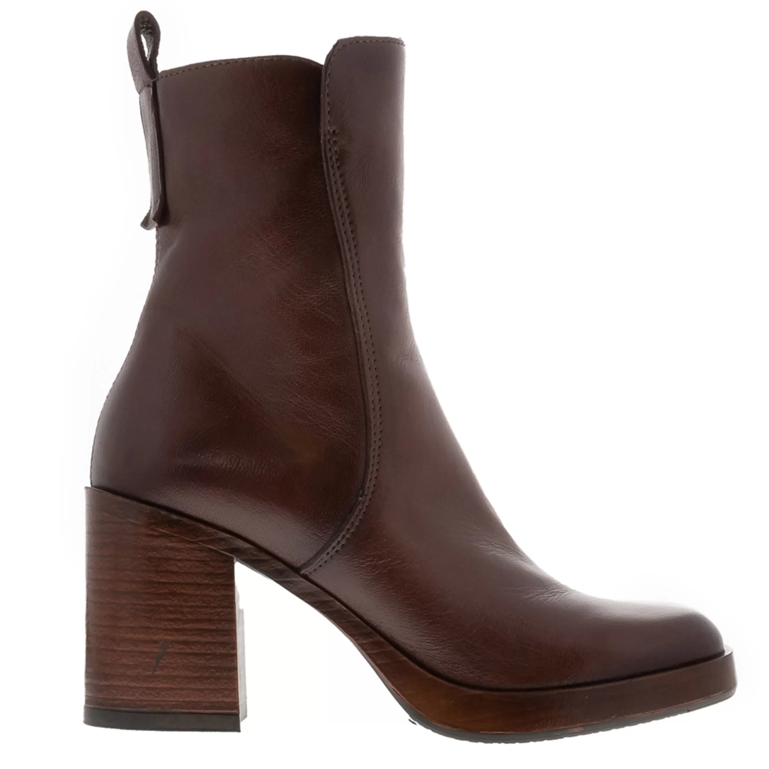 Saxby Tan Leather Ankle Boots>Carl Scarpa Fashion