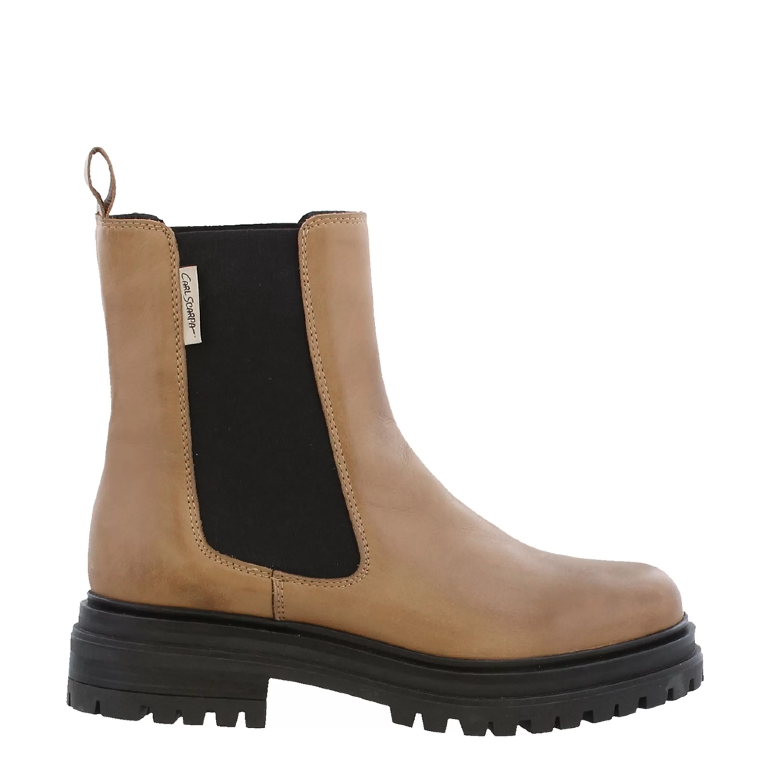 Selessia Taupe Leather Chelsea Boots>Carl Scarpa Cheap