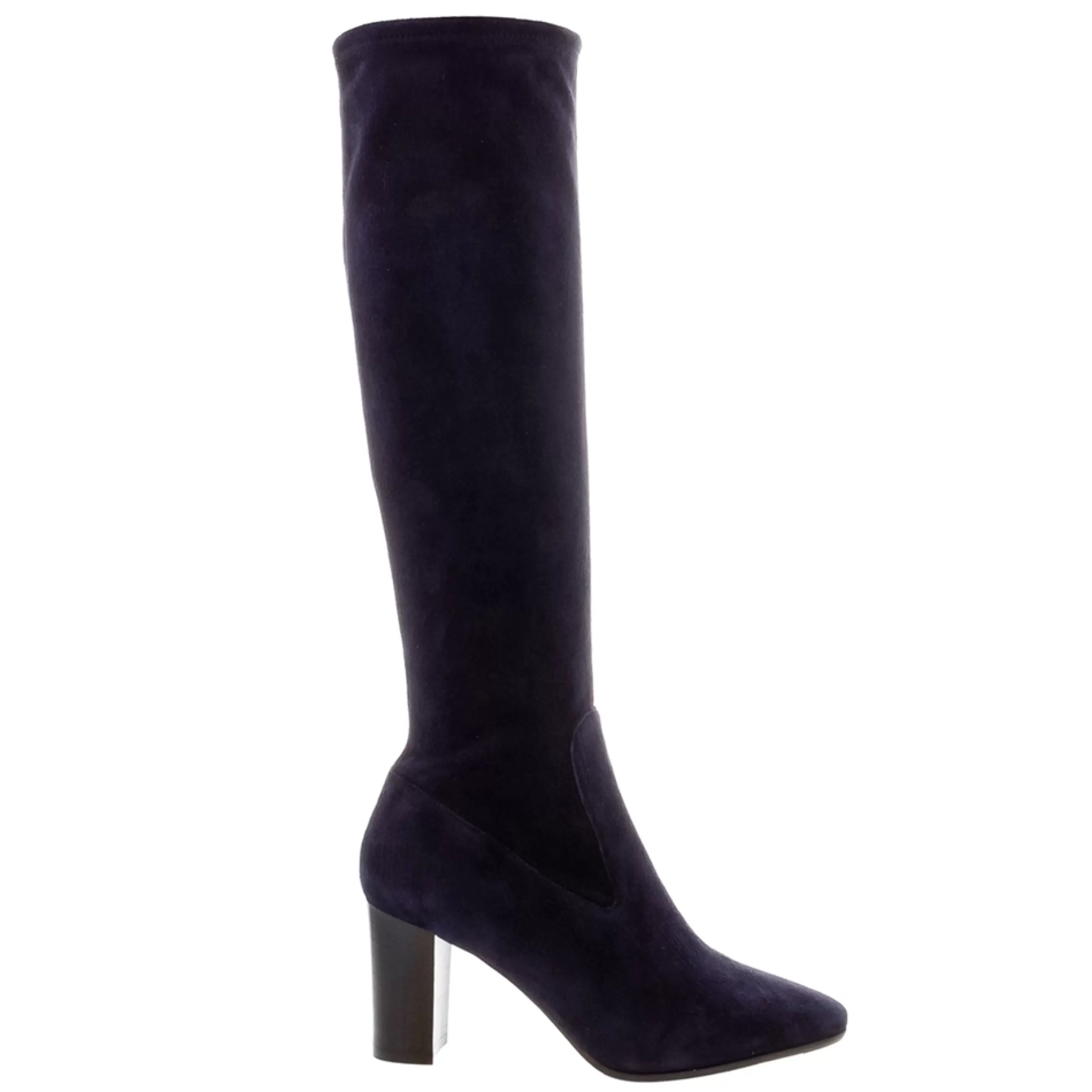 Spirit Navy Suede Knee High Boots>Carl Scarpa Outlet