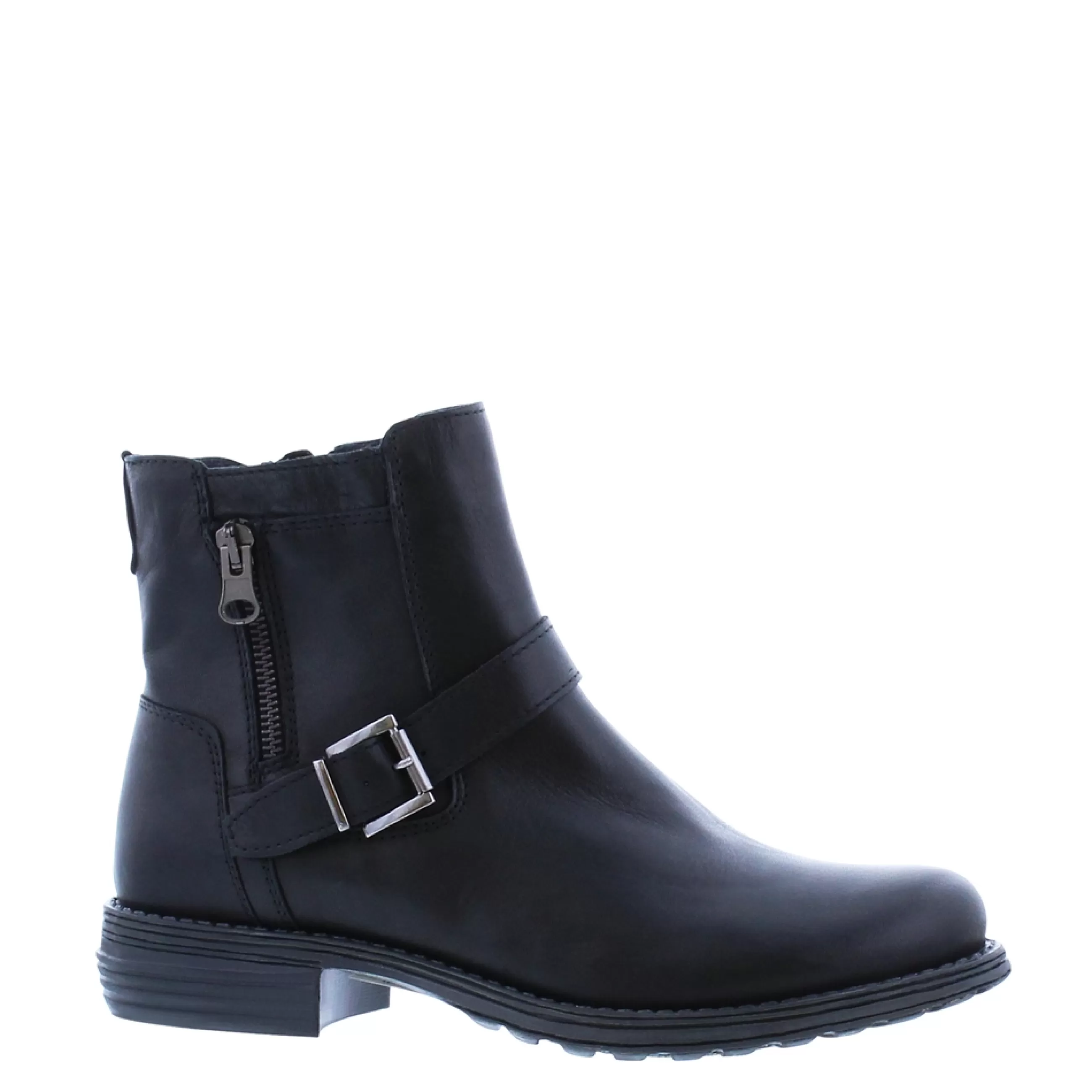 Sumaya Black Leather Ankle Boots>Carl Scarpa New