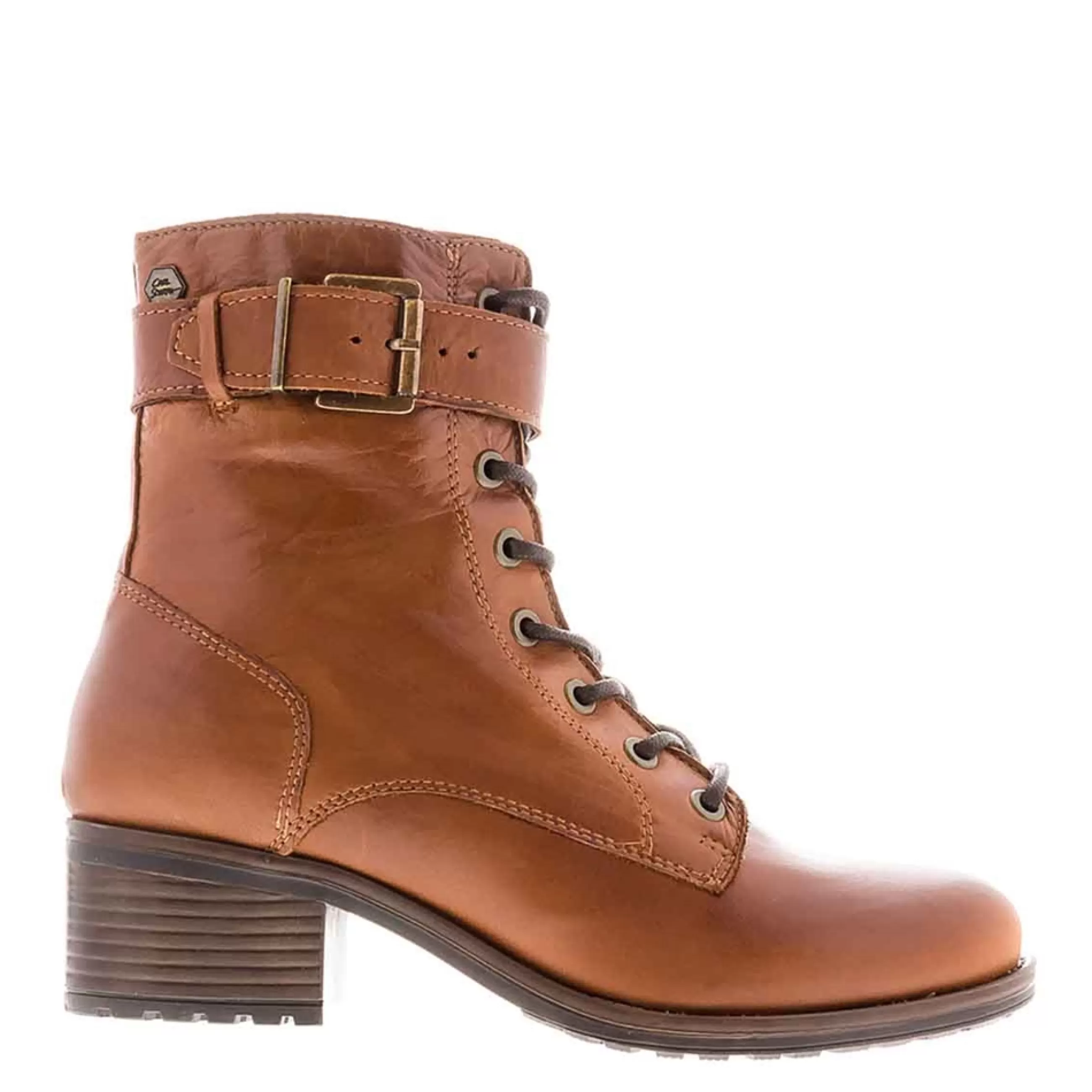 Turner Tan Leather Lace Up Ankle Boots>Carl Scarpa Cheap