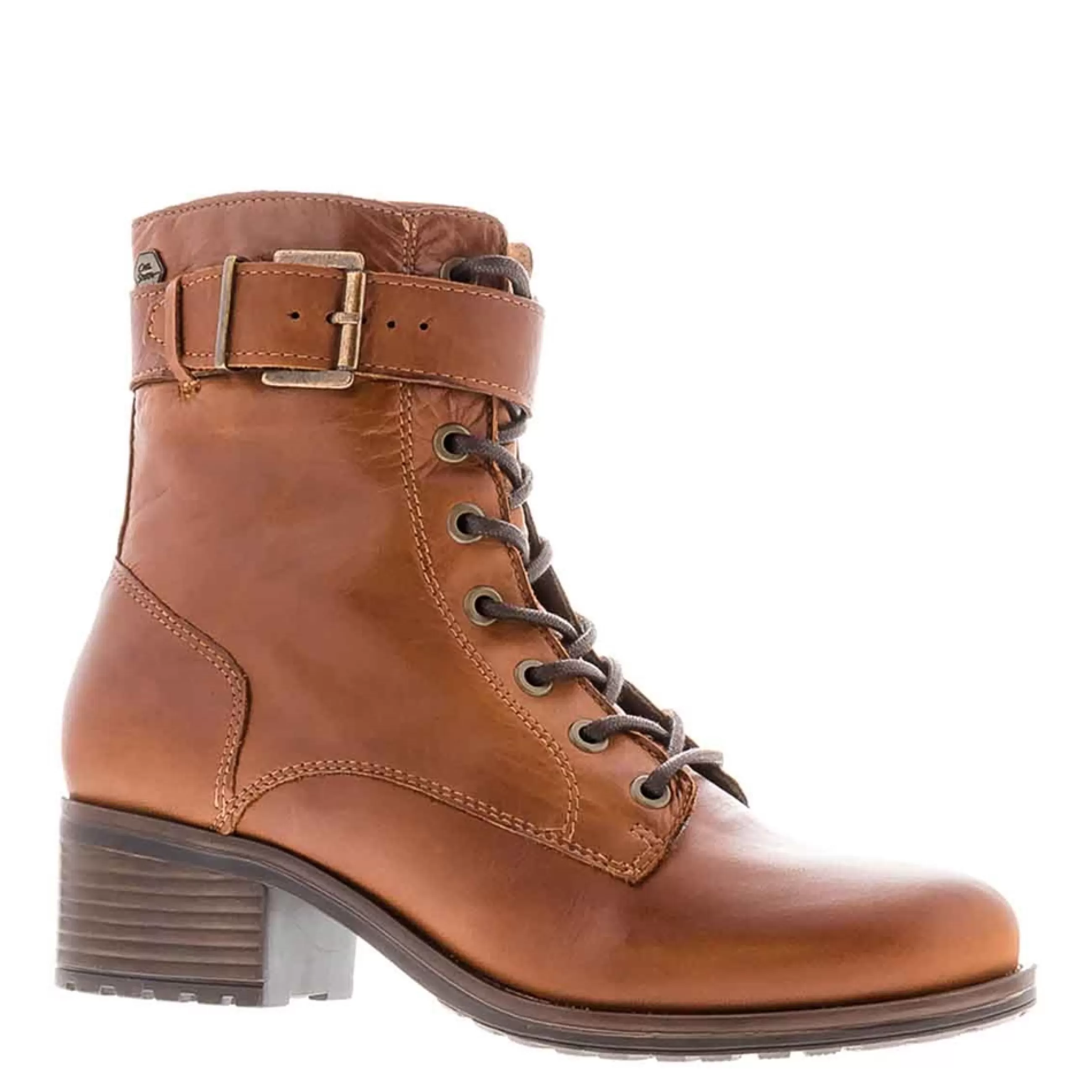 Turner Tan Leather Lace Up Ankle Boots>Carl Scarpa Cheap