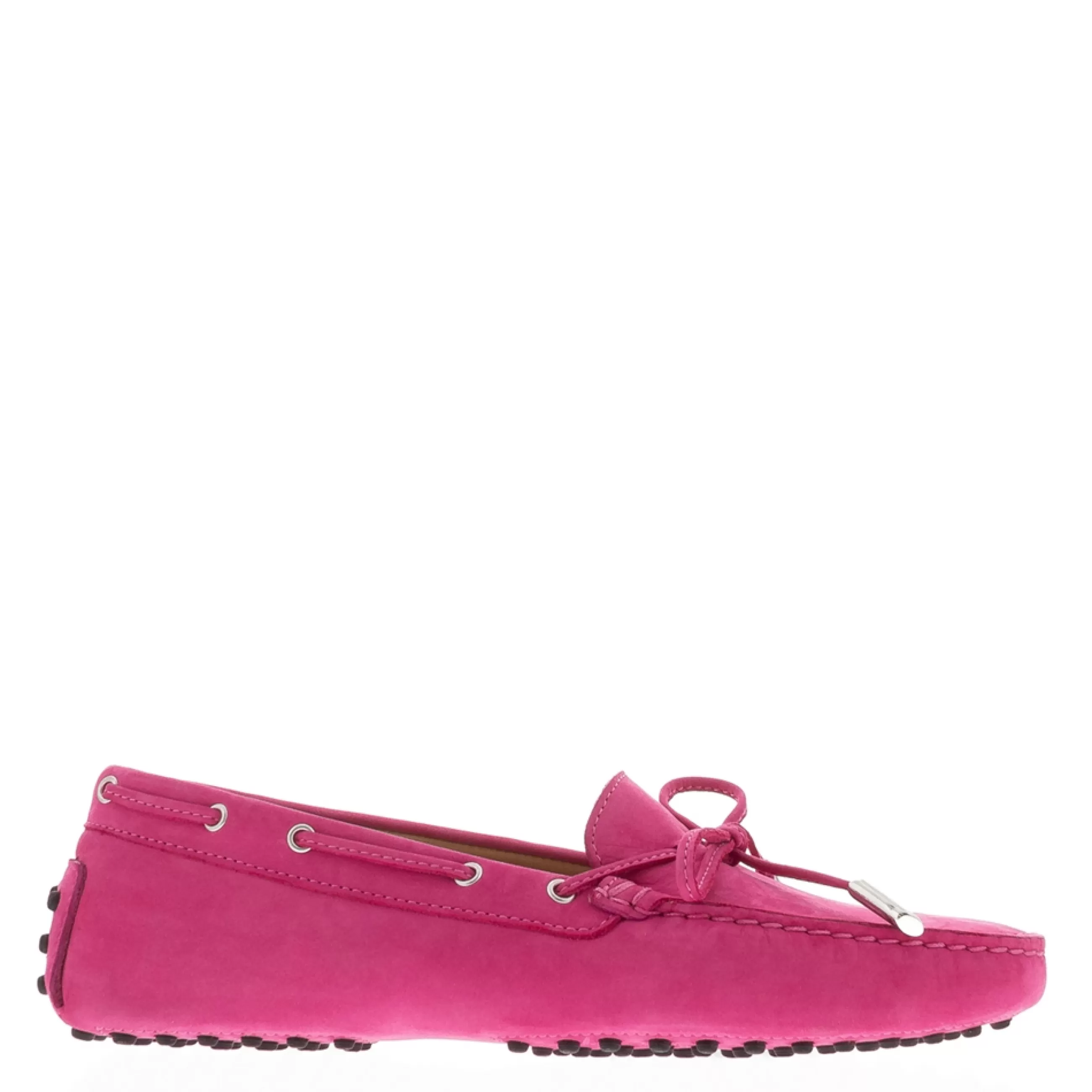 Venerdi Fuchsia Nubuck Suede Loafers>Carl Scarpa Store